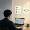 勤務時間外の連絡で通知確認・返信・実作業の範囲を整理する在宅勤務者